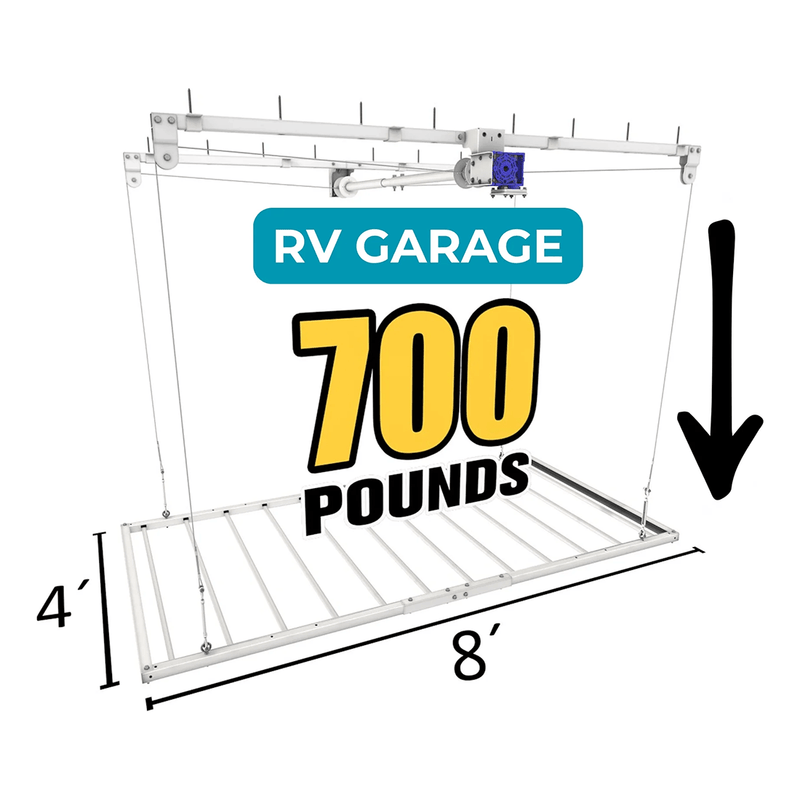 E-Z Garage Storage 4 x 8 ft. E-Z Lift Pro RV