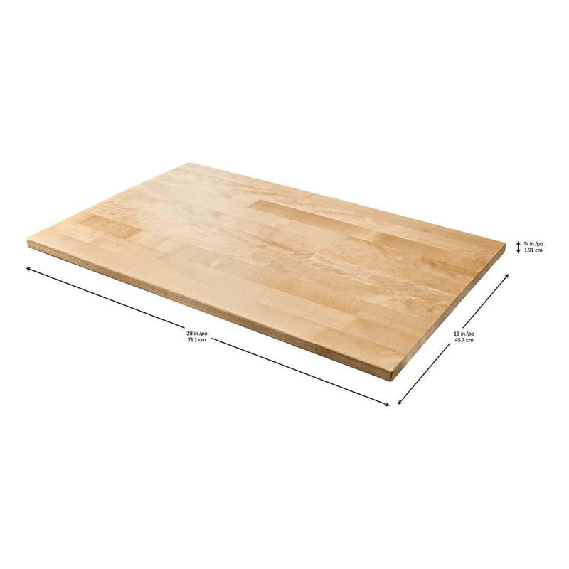 Gladiator Ready-to-Assemble Series 28" Hardwood Top