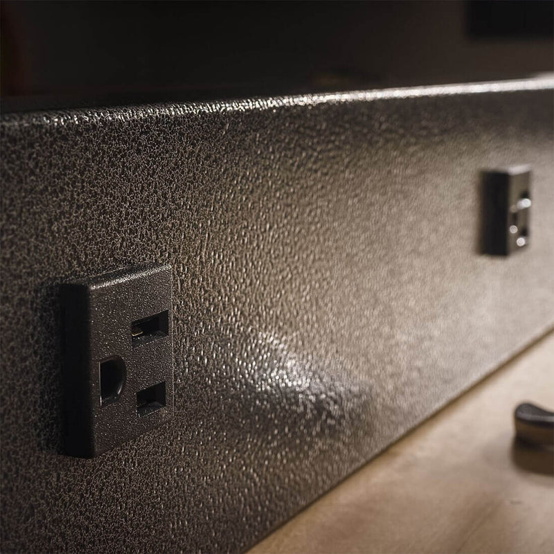 Gladiator 6-Foot Wide 9-Outlet Workbench Powerstrip (Hammered Granite)