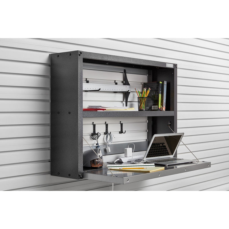 Gladiator Ready-to-Assemble Foldaway Work Station (Silver Tread)