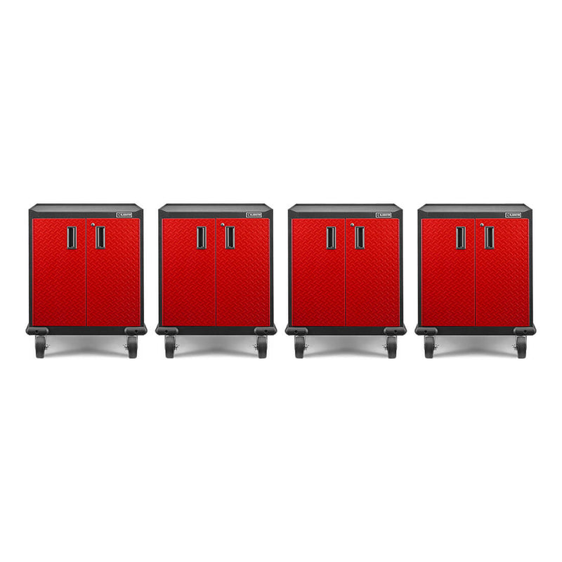 Gladiator Premier Pre-Assembled GearBox (Red Tread) 4-Pack