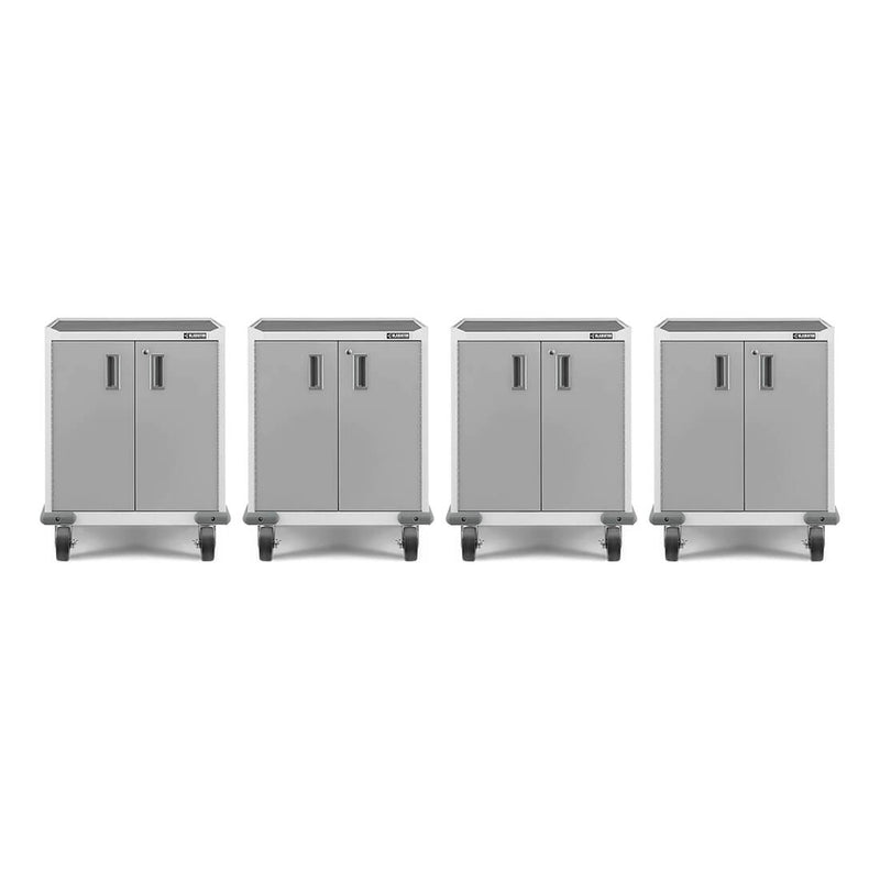 Gladiator Premier Pre-Assembled GearBox (Gray Slate) 4-Pack