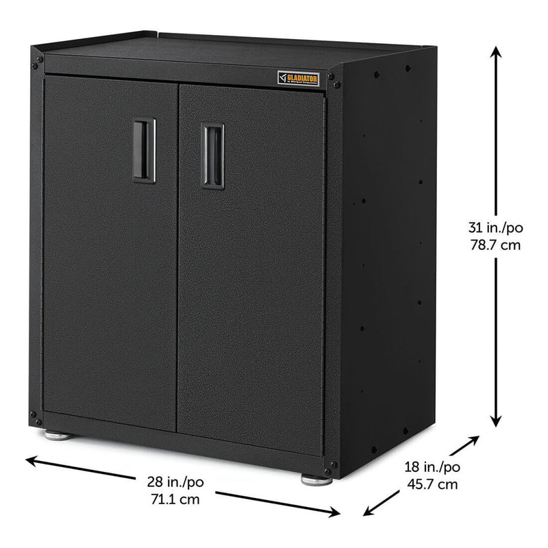 Gladiator Ready-to-Assemble Full-Door Modular GearBox (Hammered Granite)