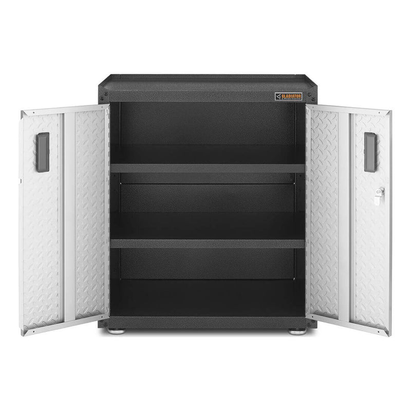 Gladiator Ready-to-Assemble Full-Door Modular GearBox (Silver Tread)