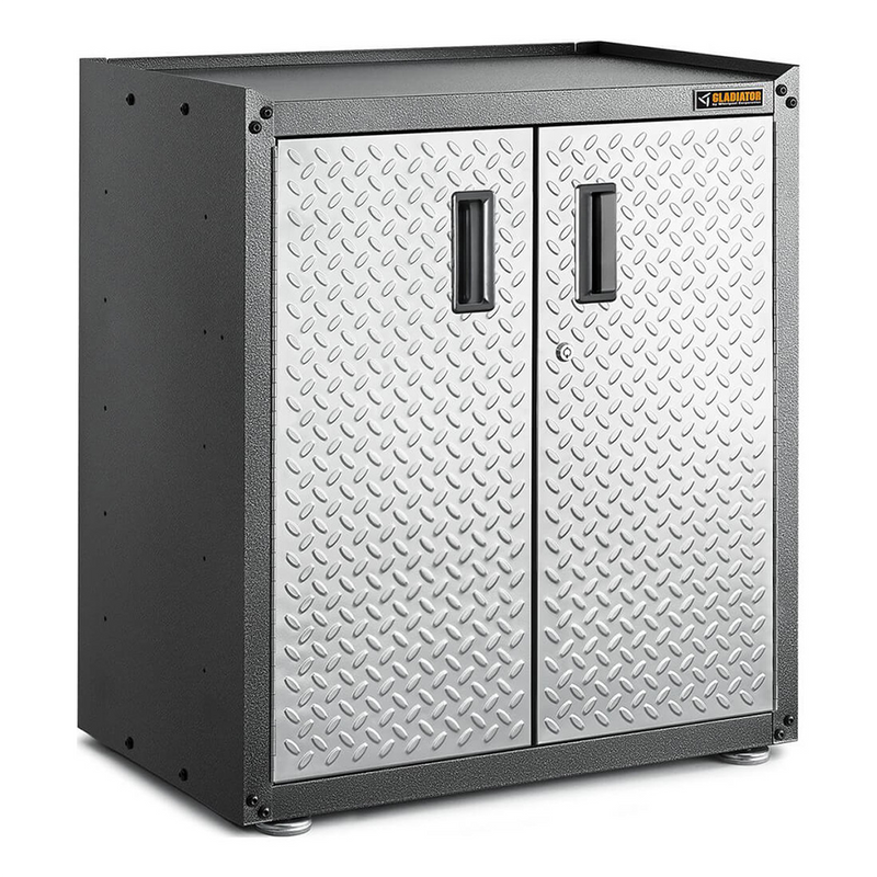 Gladiator Ready-to-Assemble Full-Door Modular GearBox (Silver Tread) 4-Pack