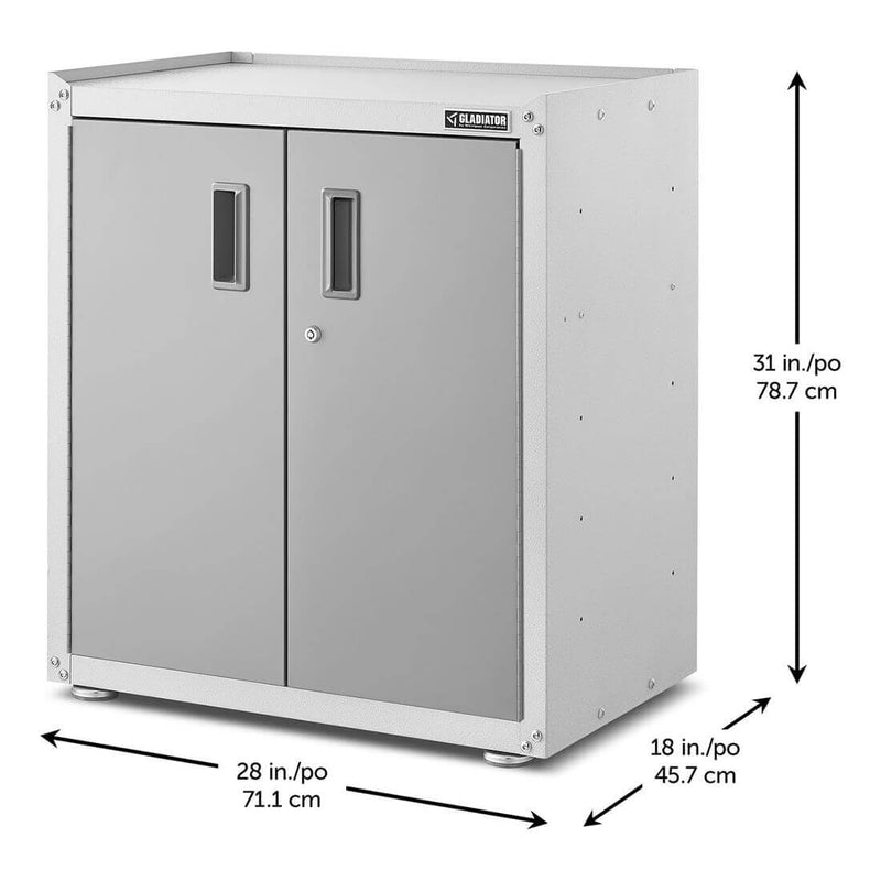 Gladiator Ready-to-Assemble Full-Door Modular GearBox (Gray Slate)