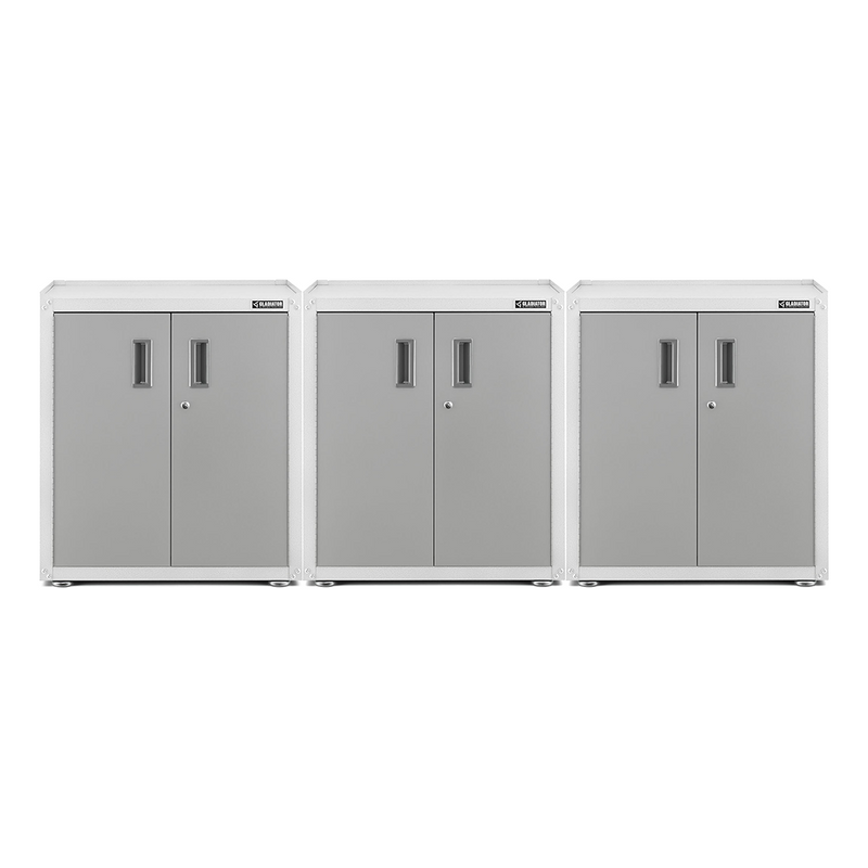 Gladiator Ready-to-Assemble Full-Door Modular GearBox (Gray Slate) 3-Pack
