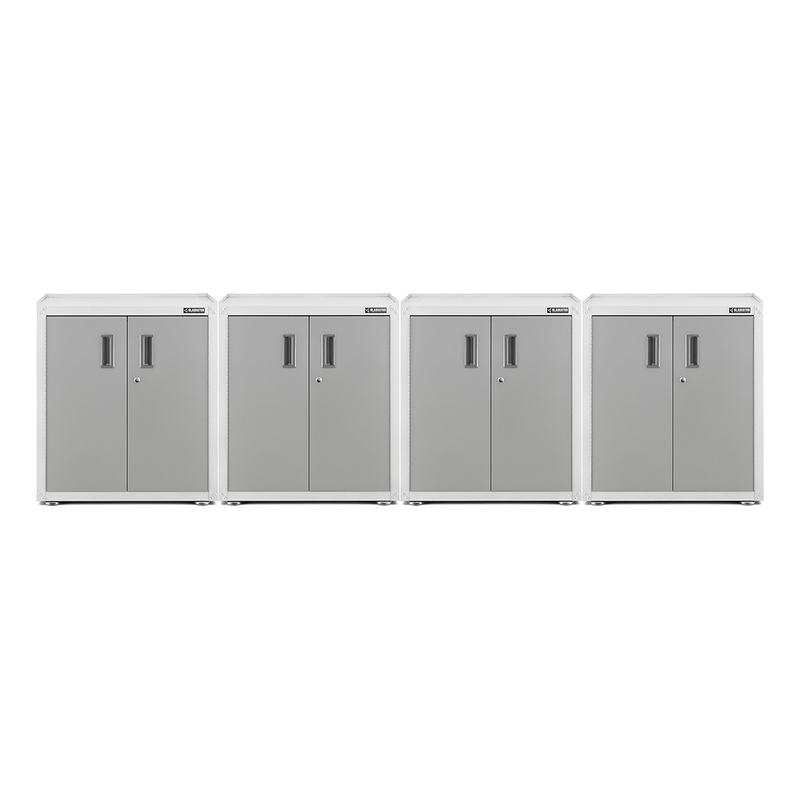 Gladiator Ready-to-Assemble Full-Door Modular GearBox (Gray Slate) 4-Pack