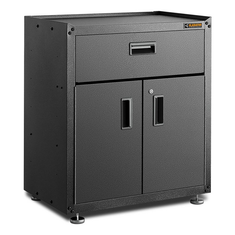 Gladiator Ready-to-Assemble 3/4-Door Modular GearBox (Hammered Granite) 3-Pack