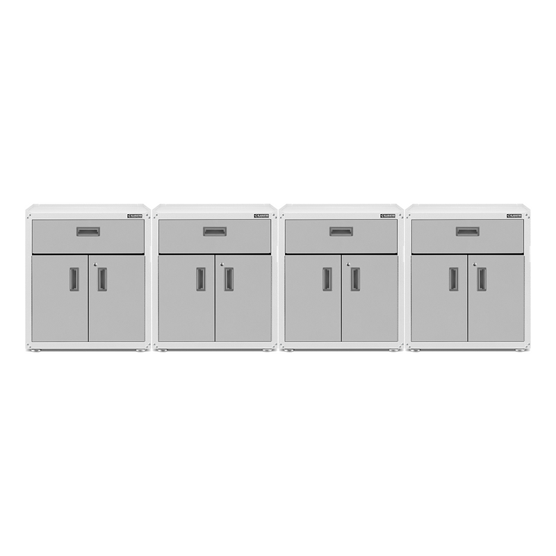 Gladiator Ready-to-Assemble 3/4-Door Modular GearBox (Gray Slate) 4-Pack