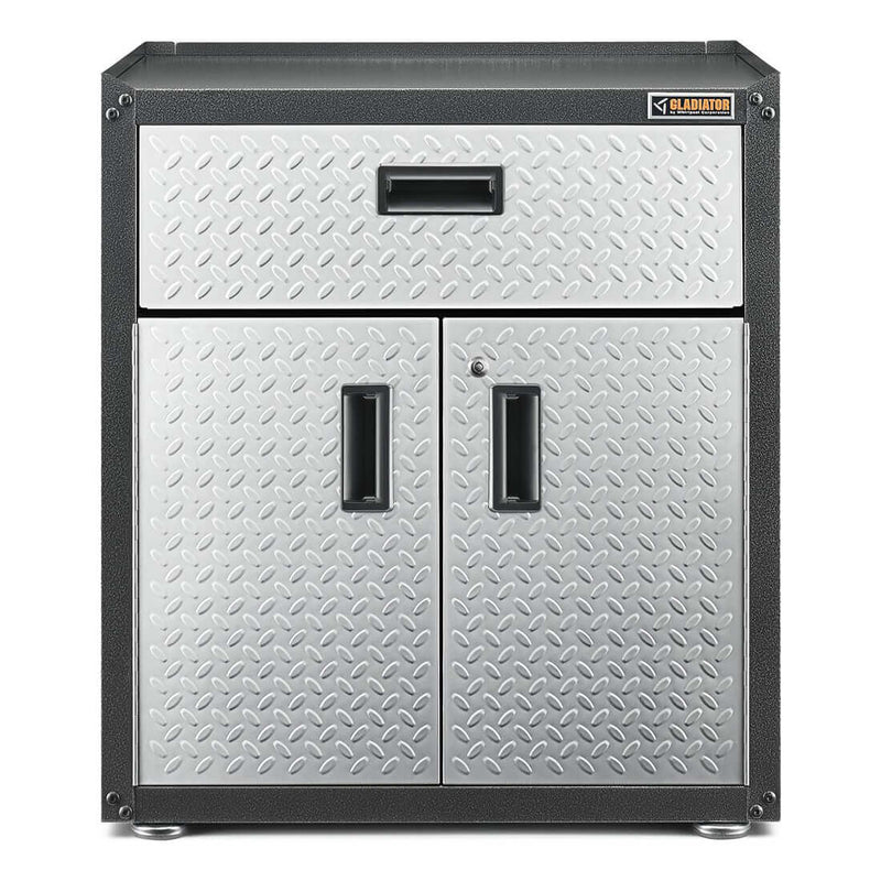 Gladiator Ready-to-Assemble 3/4-Door Modular GearBox (Silver Tread)