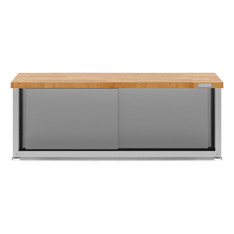 Gladiator Ready-to-Assemble Shoe Storage Bench (Gray Slate)