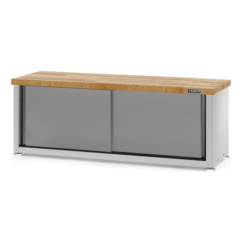 Gladiator Ready-to-Assemble Shoe Storage Bench (Gray Slate)