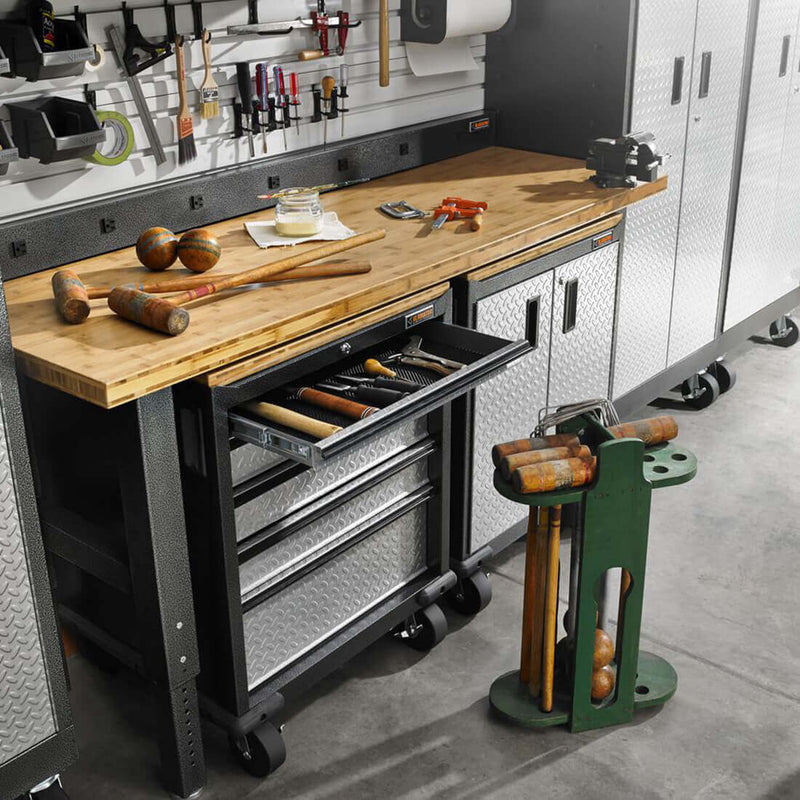 Gladiator Premier Pre-Assembled GearDrawer (Silver Tread)