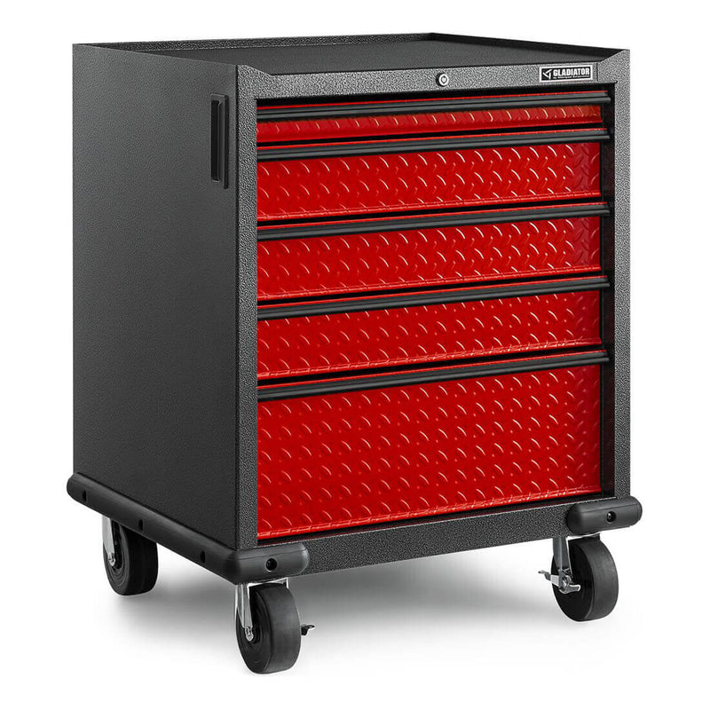 Gladiator Premier Pre-Assembled GearDrawer (Red Tread)