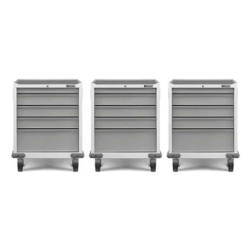 Gladiator Premier Pre-Assembled GearDrawer (Gray Slate) 3-Pack