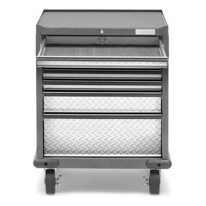 Gladiator Premier Pre-Assembled 7 Drawer Modular Tool Storage Cabinet (Silver Tread)