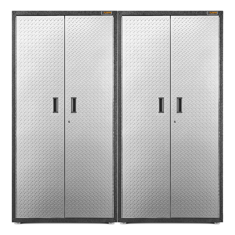 Gladiator Ready-to-Assemble Jumbo GearBox (Silver Tread) 2-Pack