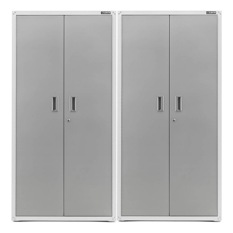 Gladiator Ready-to-Assemble Jumbo GearBox (Gray Slate) 2-Pack