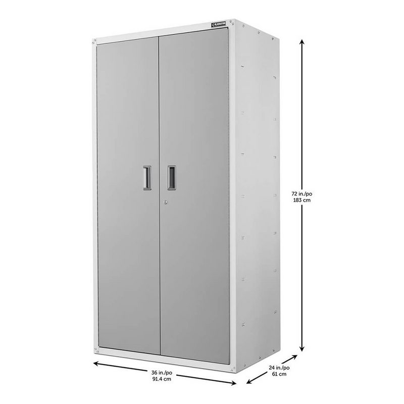 Gladiator Ready-to-Assemble Jumbo GearBox (Gray Slate) 2-Pack