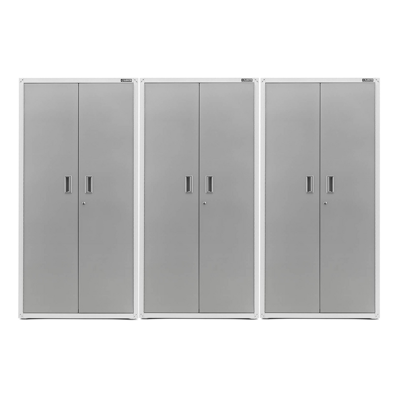 Gladiator Ready-to-Assemble Jumbo GearBox (Gray Slate) 3-Pack