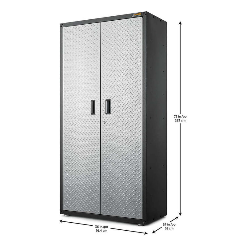 Gladiator Ready-to-Assemble All-Season GearCloset (Silver Tread)