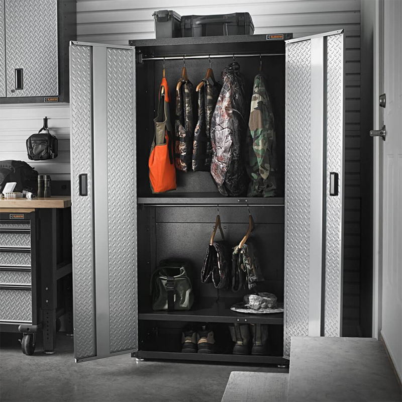 Gladiator Ready-to-Assemble All-Season GearCloset (Silver Tread) 3-Pack