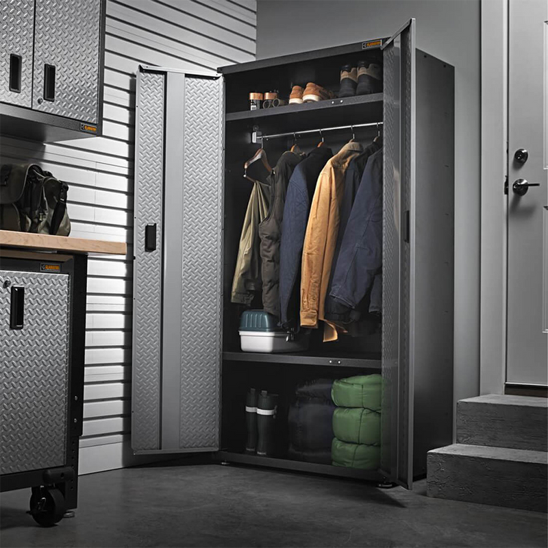 Gladiator Ready-to-Assemble All-Season GearCloset (Silver Tread) 3-Pack