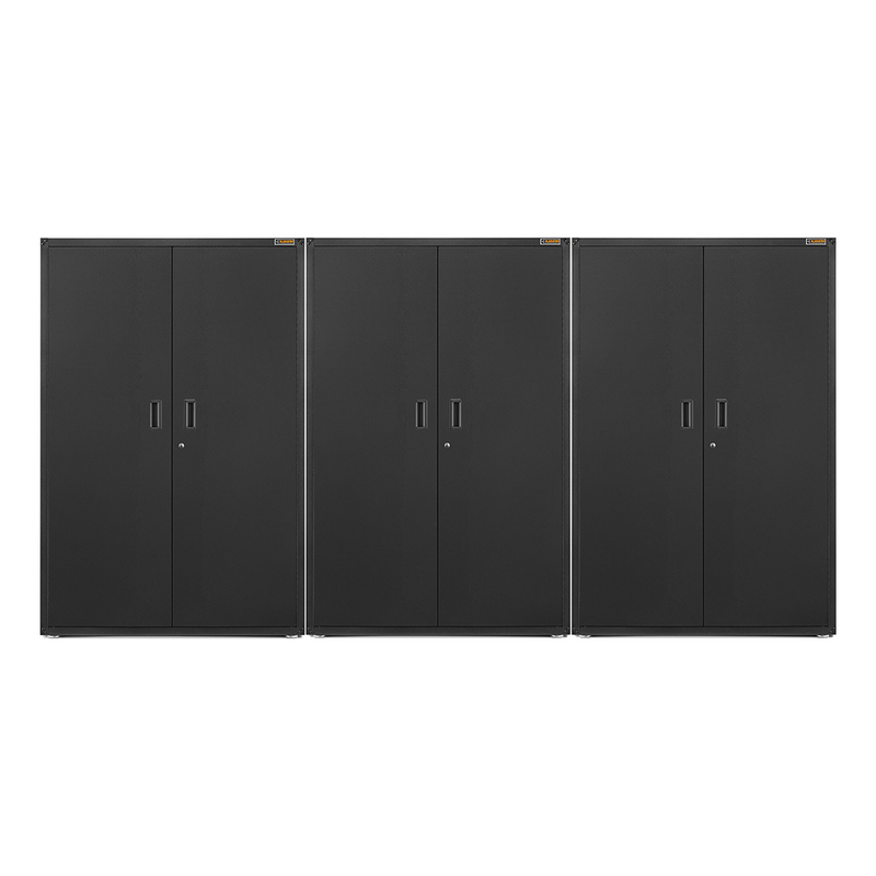 Gladiator Ready-to-Assemble Extra Large GearBox (Hammered Granite) 3-Pack