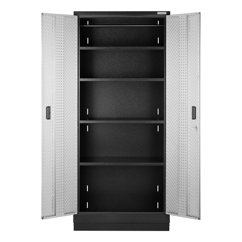 Gladiator Premier Pre-Assembled 84" Tall Cabinet (Silver Tread) 4-Pack