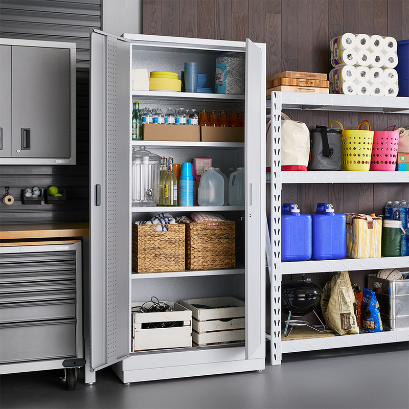 Gladiator Premier Pre-Assembled 84" Tall Cabinet (Gray Slate) 2-Pack