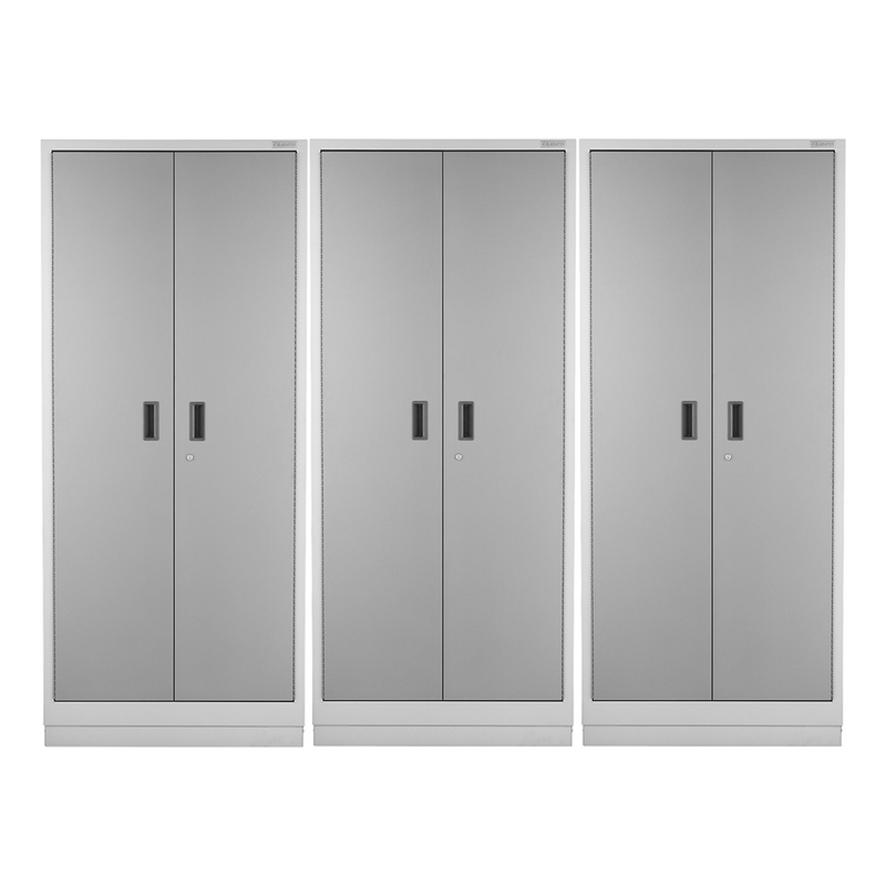 Gladiator Premier Pre-Assembled 84" Tall Cabinet (Gray Slate) 3-Pack