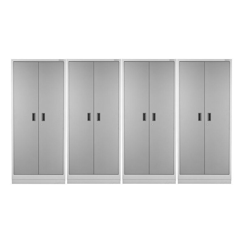 Gladiator Premier Pre-Assembled 84" Tall Cabinet (Gray Slate) 4-Pack