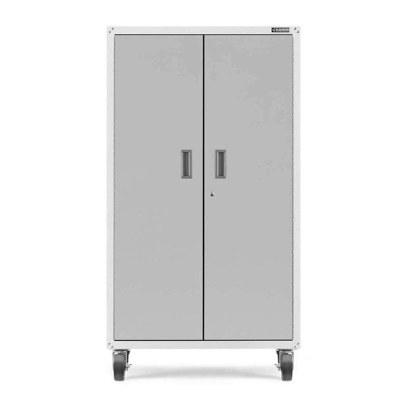 Gladiator Ready-to-Assemble Mobile Storage Cabinet (Gray Slate)