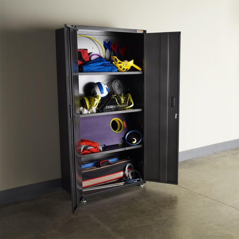 Gladiator Ready-to-Assemble Large GearBox (Hammered Granite) 4-Pack