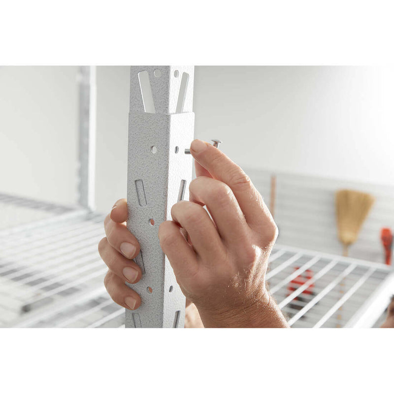 Gladiator 2 x 8 GearLoft Storage Rack (White)