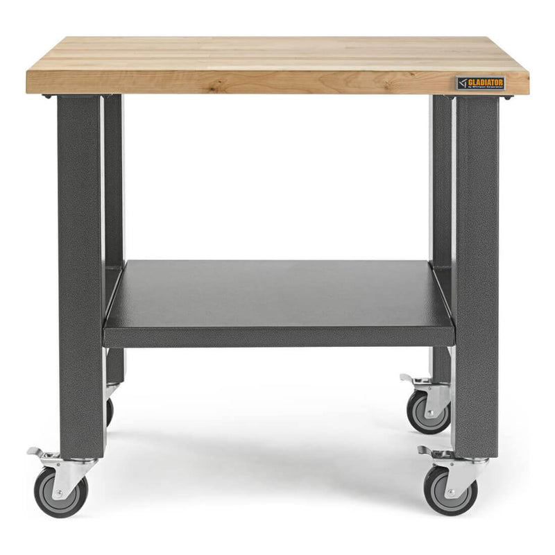 Gladiator 3-Foot Wide Mobile Workstation (Hammered Granite)