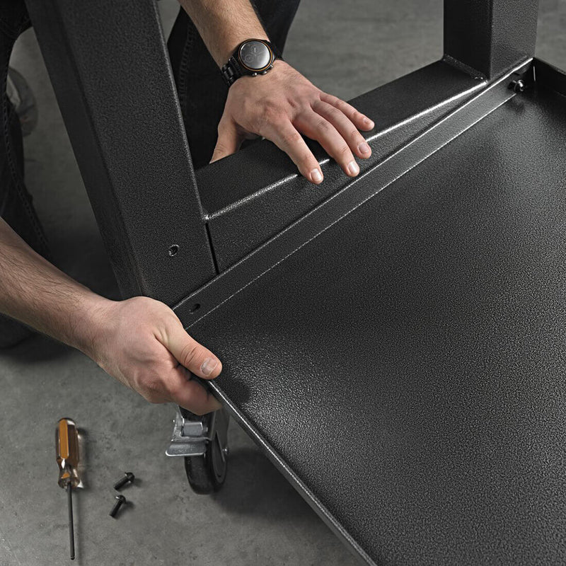 Gladiator 3-Foot Wide Mobile Workstation (Hammered Granite)