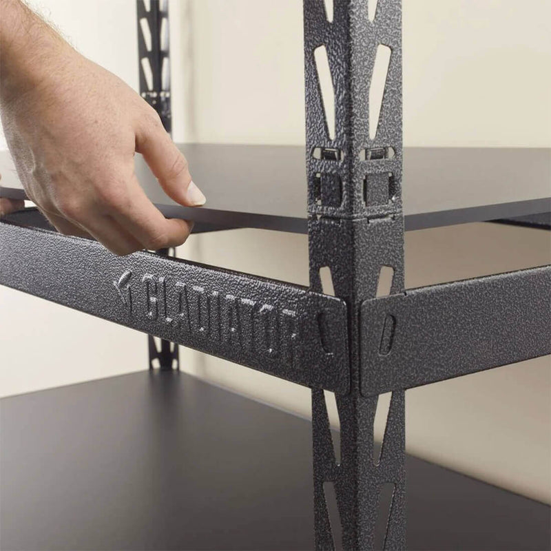 Gladiator 30" Wide EZ Connect Rack with Four 15" Deep Shelves