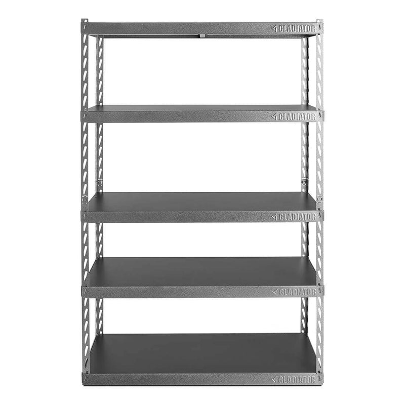 Gladiator 48" Wide EZ Connect Rack with Five 18" Deep Shelves