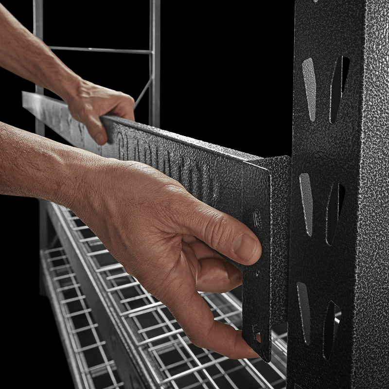 Gladiator 48" Wide Heavy Duty Storage Rack (Hammered Granite) 5-Pack