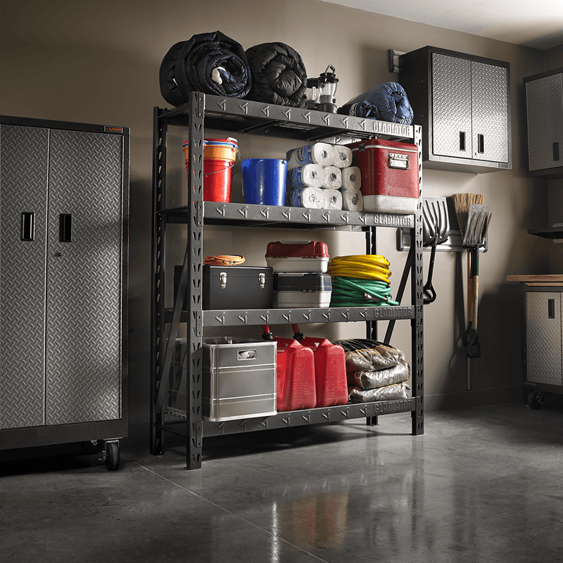 Gladiator 60" Wide Heavy Duty Storage Rack (Hammered Granite)