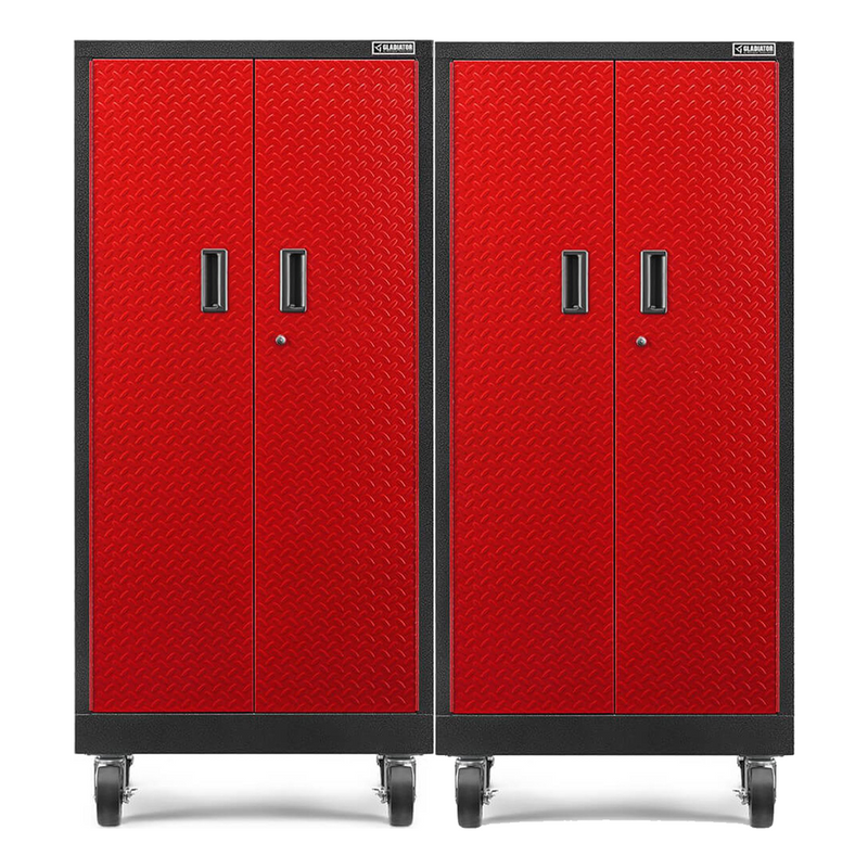 Gladiator Premier Pre-Assembled Tall GearBox (Red Tread) 2-Pack