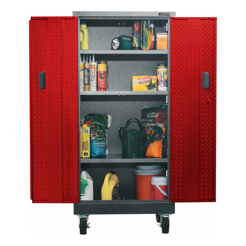 Gladiator Premier Pre-Assembled Tall GearBox (Red Tread) 3-Pack