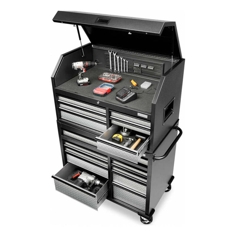 Gladiator Premier 41 inch 15-drawer Mobile Tool Chest Combo