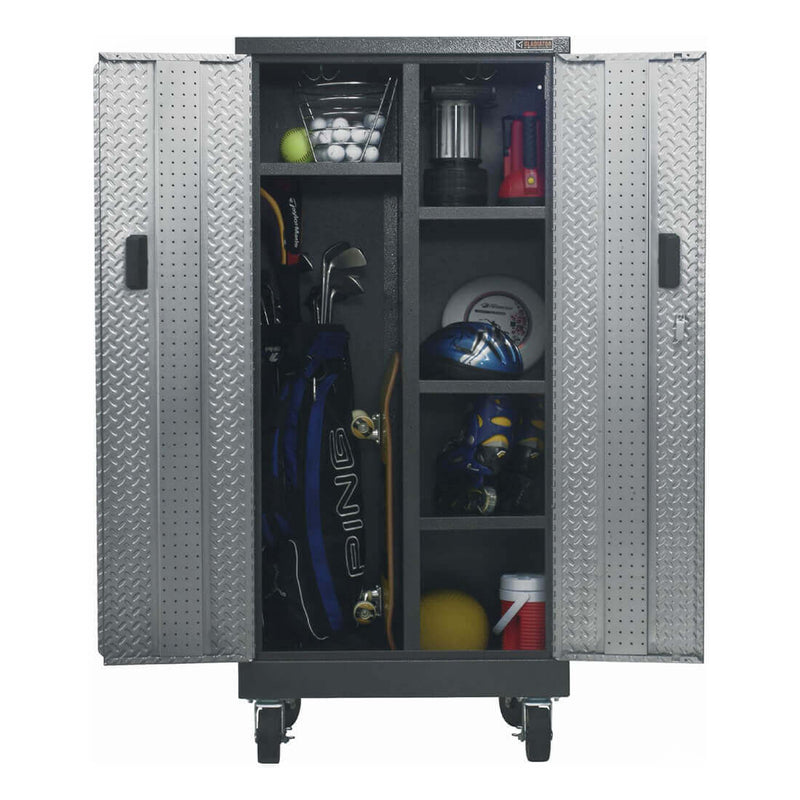 Gladiator Premier Pre-Assembled Tall GearLocker (Silver Tread)