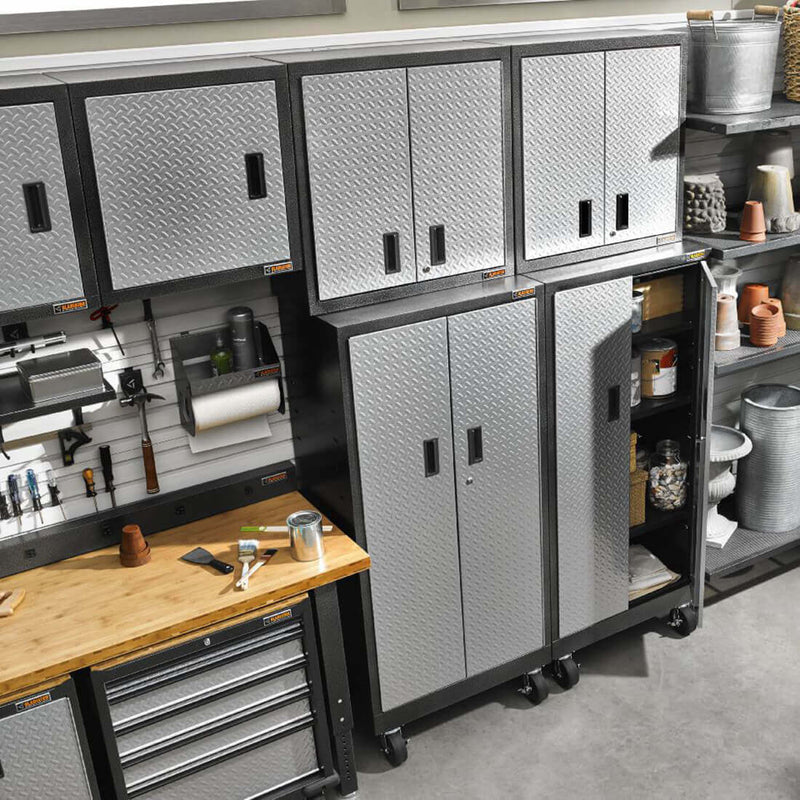 Gladiator Premier Pre-Assembled Tall GearLocker (Silver Tread)