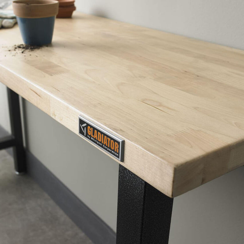 Gladiator 66-1/2" Wide Hardwood Modular Workbench