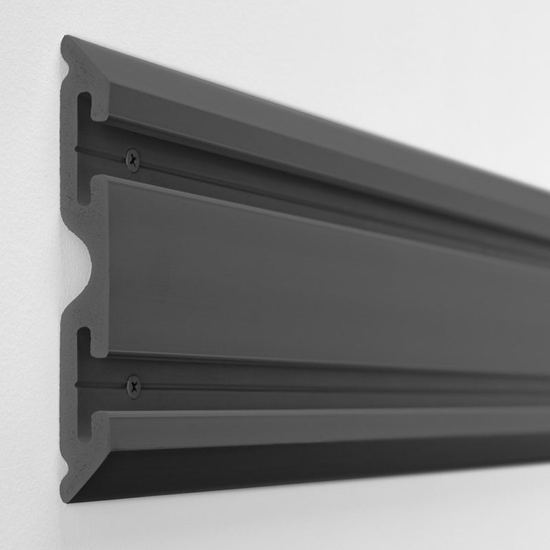 Gladiator 4-Foot Wide GearTrack Channels (Smoke)