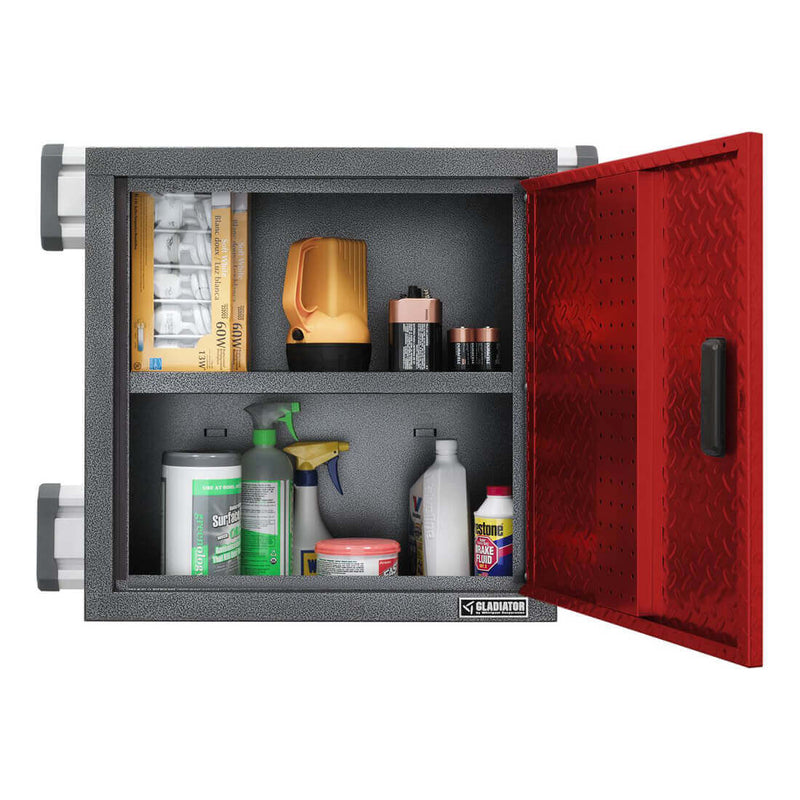 Gladiator Premier Pre-Assembled 24" Wall GearBox (Red Tread)